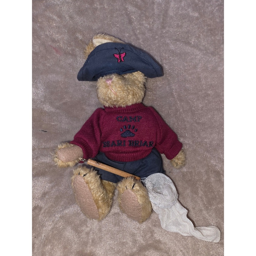 Boyds Bears Bailey & Friends Plush Rabbit Camp Beari Briar Butterfly Net 915144